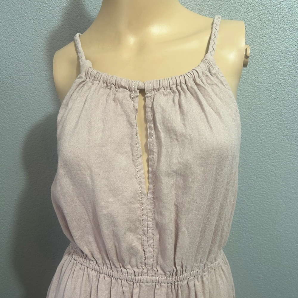 Rachel Zoe linen blend tiered maxi size xs - Picture 5 of 8